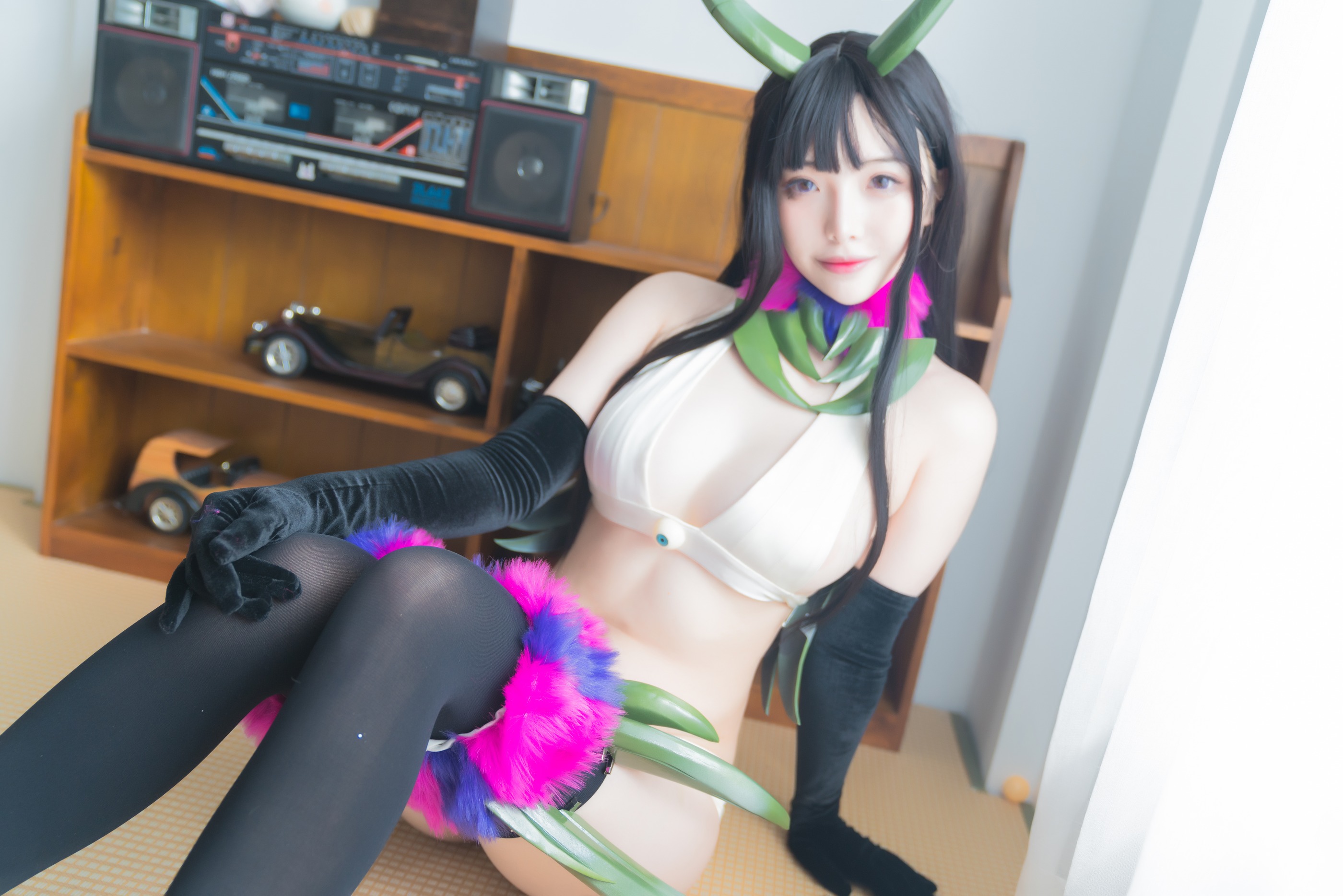 图片[1]-雯妹不讲道理 – NO.065 恶魔姐姐[28P]-XikXak